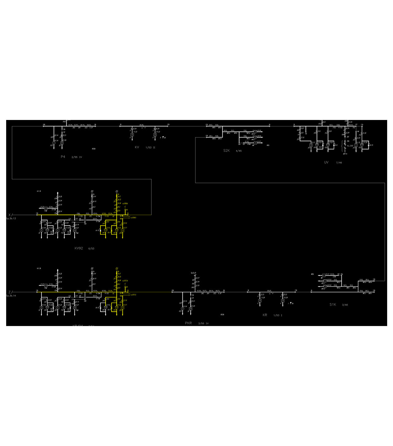 Project for rehabilitation by general overhaul of the railway section ...